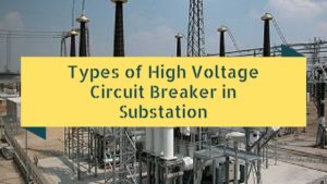 High Voltage Circuit Breaker