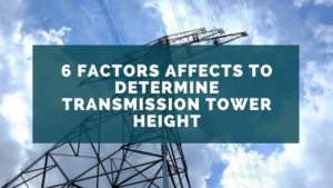  transmission tower height 
