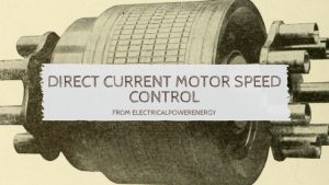 direct current motor speed control