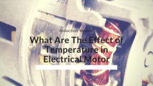 Temperature in Electrical Motor