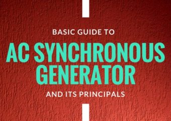 Basic Guide To AC Synchronous Generator and Its Principal