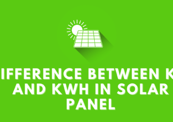 Difference between kW and kWh in Solar Panel