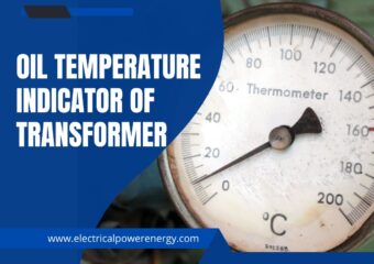 Oil temperature indicator of transformer